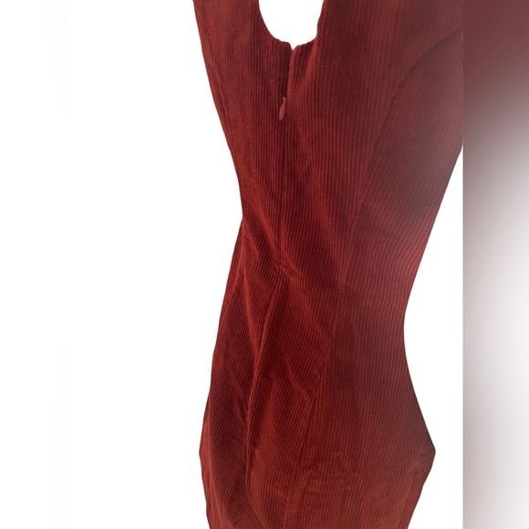Annie 50 Red Cord Dress Size Medium - Picture 7 of 8